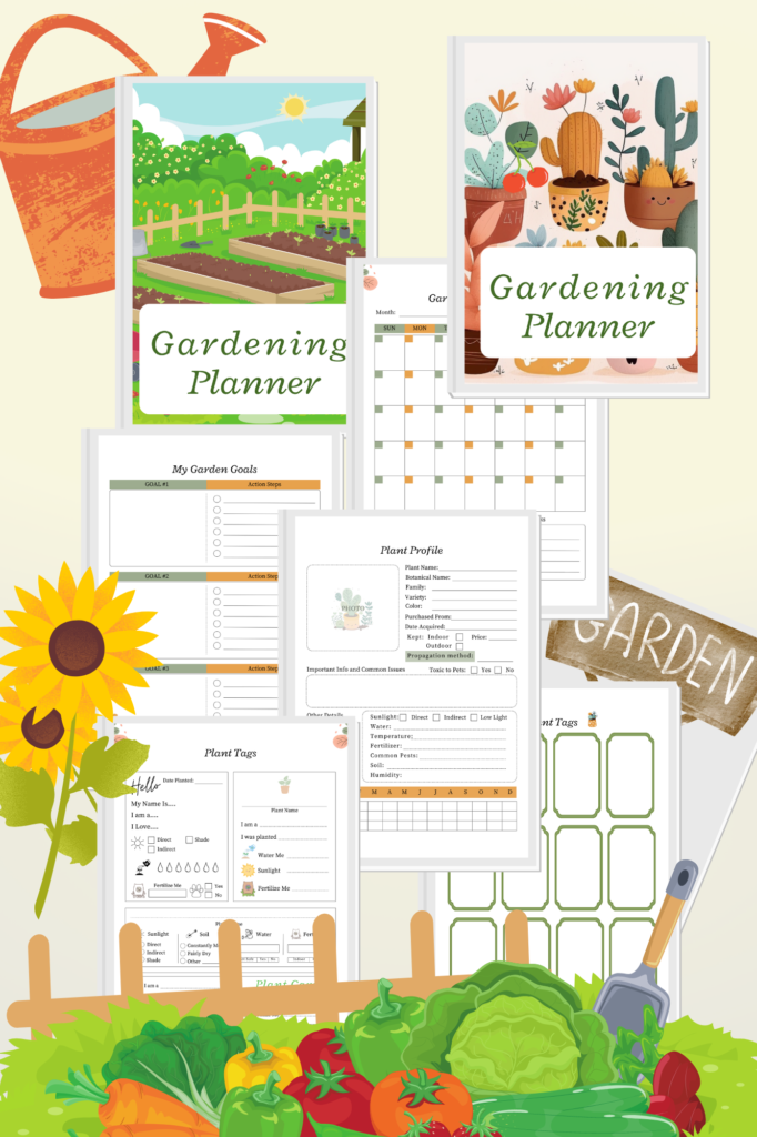Gardening Planner Printable